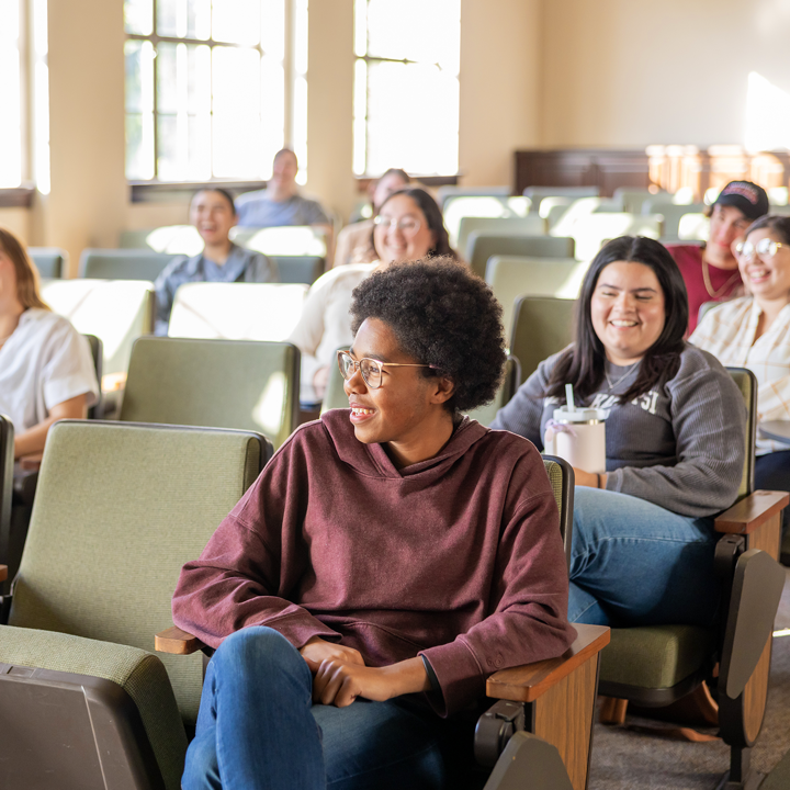 students in Hall of Letters classroom University of Redlands students in Hall of Letters classroom University of Redlands