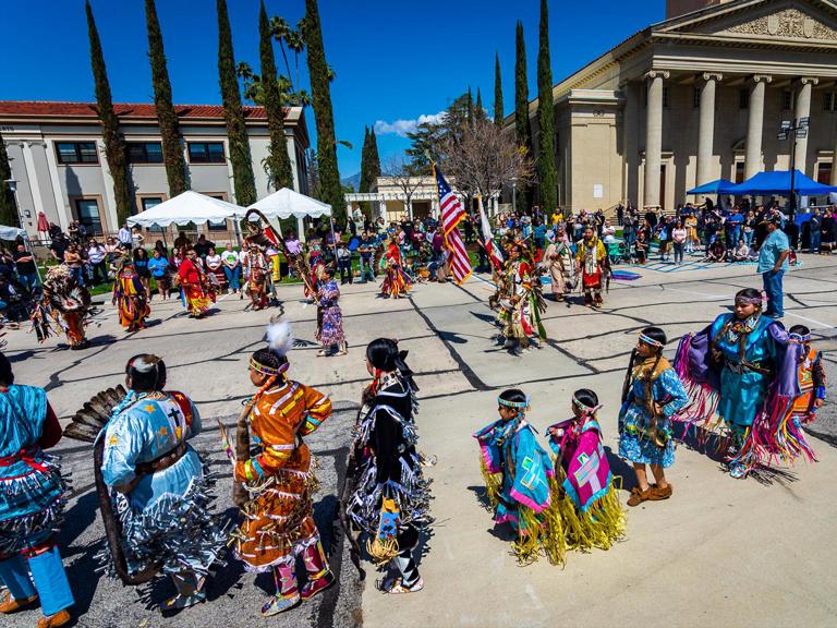 Image card - Native programs pow wow event