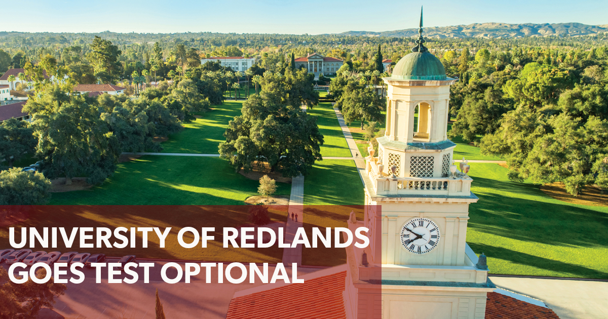 Test Optional  University of Redlands