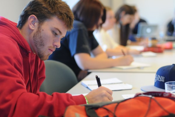 students working